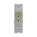BG GridLite Antique Brass 20A 16AX 2 Way Single Pole Key Switch Module MAB12KY – front view