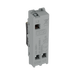 BG GridLite Antique Brass 20A 2 Way Single Pole Retractive Centre-Off Switch Module MAB142C – side view
