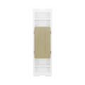 BG GridLite Antique Brass Blank Module MABBLNK – front view