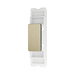 BG GridLite Antique Brass Blank Module MABBLNK – angled view