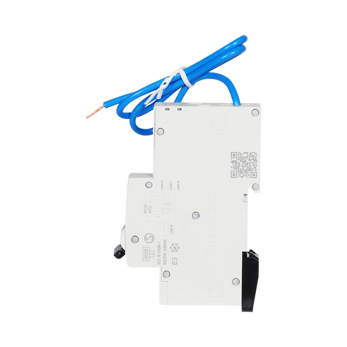 FuseBox Mini AFDD RCBO 25A 30mA Type A B Curve 6kA MAFDD062530B