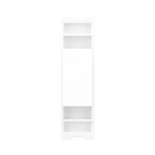 BG GridLite White Moulded White Blank Module MBLNK – front view