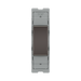 BG GridLite Black Nickel 20A 2 Way Single Pole Centre-Off Switch Module MBN12C – front view