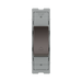 BG GridLite Black Nickel 20A 2 Way Retractive Bell Symbol Switch Module MBN142BELL – front view