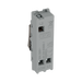 BG GridLite Black Nickel 20A 2 Way Retractive Bell Symbol Switch Module MBN142BELL – side view