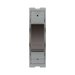 BG GridLite Black Nickel 20A 1 Way Retractive PRESS Switch Module MBN14PR – front view