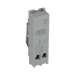 BG GridLite Black Nickel 20A 1 Way Retractive Switch Module MBN14 – side view
