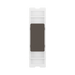 BG GridLite Black Nickel Blank Module MBNBLNK – front view