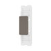 BG GridLite Black Nickel Blank Module MBNBLNK – angled view