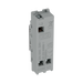 BG GridLite Brushed Steel 20A 16AX 2 Way Single Pole Key Switch Module MBS12KY – side view