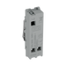 BG GridLite Brushed Steel 20A 16AX 2 Way Single Pole Switch Module MBS12 – side view