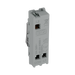 BG GridLite Brushed Steel 20A 2 Way Retractive PRESS Switch Module MBS142PR – side view