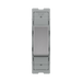 BG GridLite Brushed Steel 20A 2 Way Retractive Switch Module MBS142 – front view