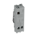 BG GridLite Brushed Steel 20A 2 Way Retractive Switch Module MBS142 – side view