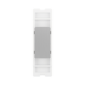 BG GridLite Brushed Steel Blank Module MBSBLNK – front view