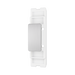 BG GridLite Brushed Steel Blank Module MBSBLNK – angled view