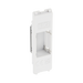 BG GridLite Brushed Steel Blank Module MBSBLNK – side view