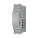BG GridLite Brushed Steel Touch LED Dimmer Secondary Module MBSTDS – angled view