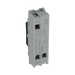 BG GridLite Matt Black 20A 2 Way Single Pole Centre-Off Switch Module MFB12C – side view