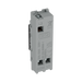 BG GridLite Matt Black 20A 16AX 2 Way Single Pole Emergency Lighting Test Key Switch Module MFB12EL – side view