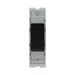 BG GridLite Matt Black 20A 16AX 2 Way Single Pole Switch Module MFB12 – front view