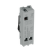 BG GridLite Matt Black 20A 16AX 2 Way Single Pole Switch Module MFB12 – side view