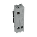 BG GridLite Matt Black 20A 2 Way Single Pole Retractive Centre-Off Switch Module MFB142C – side view