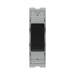 BG GridLite Matt Black 20A 2 Way Retractive PRESS Switch Module MFB142PR – front view