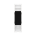BG GridLite Matt Black Blank Module MFBBLNK – front view