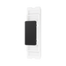 BG GridLite Matt Black Blank Module MFBBLNK – angled view
