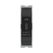 BG GridLite Matt Black 20W USB-C Charging Module MFBUSBC20B – front view
