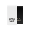 BG Evolve White microwave rocker cap colour range with Evolve White at the front
