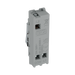 BG GridLite Polished Chrome 20A 2 Way Retractive Bell Symbol Switch Module MPC142BELL – side view