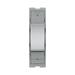 BG GridLite Polished Chrome 20A 2 Way Retractive Switch Module MPC142 – front view