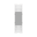 BG GridLite Polished Chrome Blank Module MPCBLNK – front view