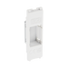 BG GridLite Polished Chrome Blank Module MPCBLNK – side view
