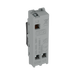 BG GridLite Evolve Gloss Black 20A 2 Way Single Pole Centre-Off Switch Module MPCDB12C – side view