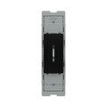 BG GridLite Evolve Gloss Black 20A 16AX 2 Way Single Pole Key Switch Module MPCDB12KY – front view
