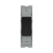 BG GridLite Evolve Gloss Black 20A 16AX 2 Way Single Pole Switch Module MPCDB12 – front view