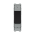 BG GridLite Evolve Gloss Black 20A 16AX Intermediate Switch Module MPCDB13 – front view