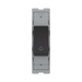 BG GridLite Evolve Gloss Black 20A 2 Way Retractive Bell Symbol Switch Module MPCDB142BELL – front view