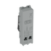 BG GridLite Evolve Gloss Black 20A 1 Way Retractive PRESS Switch Module MPCDB14PR – side view