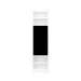 BG GridLite Evolve Gloss Black Blank Module MPCDBBLNK – front view