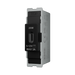 BG GridLite Evolve Gloss Black 20W USB-C Charging Module MPCDBUSBC20 – angled view