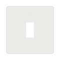 BG GridLite Evolve Pearlescent White 1G Grid Plate MPCDCL1W – front view