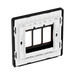 BG GridLite Evolve Polished Copper 3G Grid Plate MPCDCP3B – side view