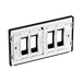 BG GridLite Evolve Polished Copper 4G Grid Plate MPCDCP4B – side view