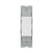 BG GridLite Evolve Gloss White 20A 2 Way Single Pole Retractive Centre-Off Switch Module MPCDW142C – front view