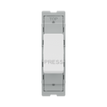 BG GridLite Evolve Gloss White 20A 2 Way Retractive PRESS Switch Module MPCDW142PR – front view