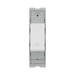 BG GridLite Evolve Gloss White 20A 1 Way Retractive Bell Symbol Switch Module MPCDW14BELL – front view